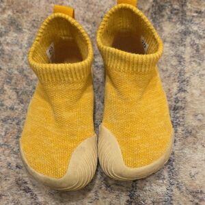 Vivo Barefoot Kids Yellow Knit Slip-On Shoes